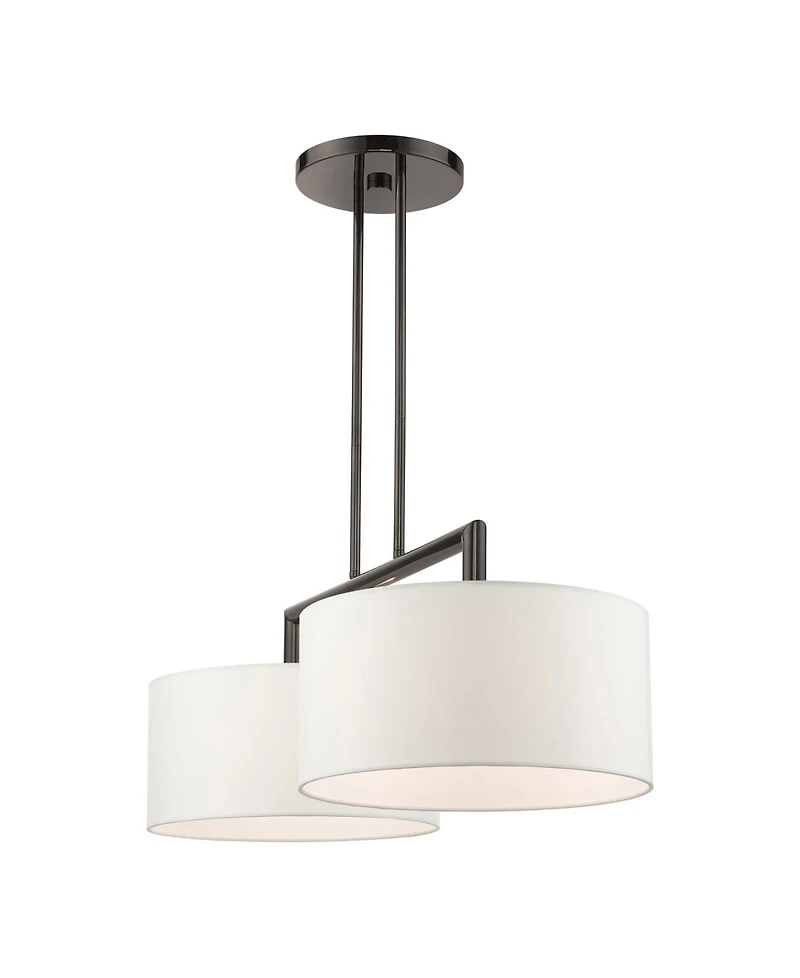 Meridian 2 Lights Linear Chandelier