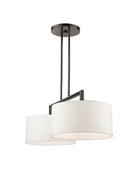 Meridian 2 Lights Linear Chandelier