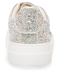 Betsey Johnson Women's Sidny Platform Lace-Up Sneakers
