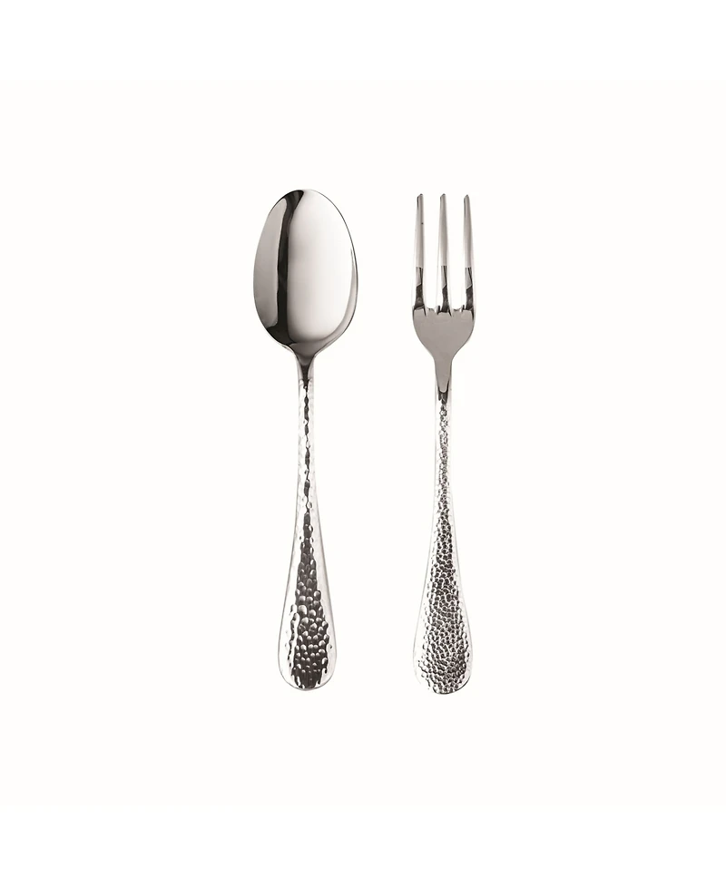 Mepra Serving Set Fork and Spoon Flatware Set, Set of 2