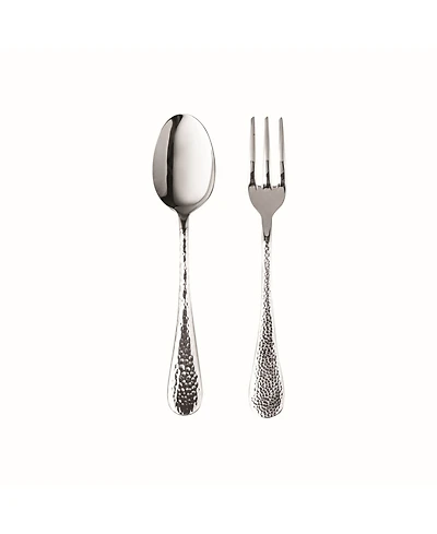 Mepra Serving Set Fork and Spoon Flatware Set, Set of 2