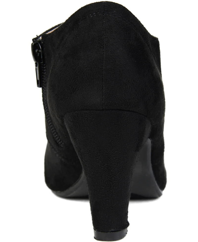Journee Collection Women's Leona Lace Up Dress Shooties