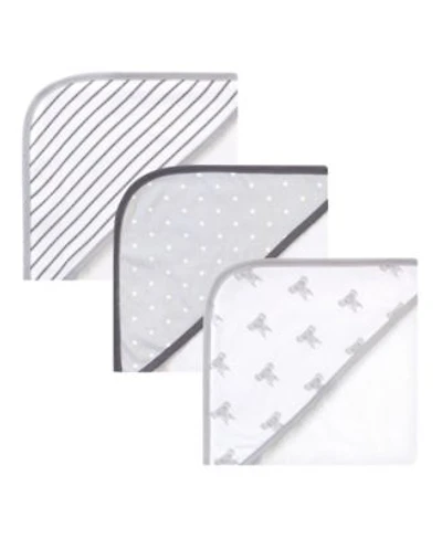 Hudson Baby Unisex Cozy Hooded Cotton-Blend Bath Wraps