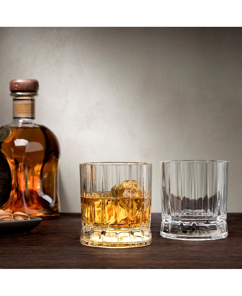 Nude Glass Wayne Whisky Glasses, Set of 4