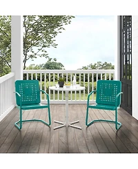 Bates 3 Piece Outdoor Bistro Set