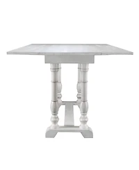 Eerry Farmhouse Folding Trestle Console to Dining Table
