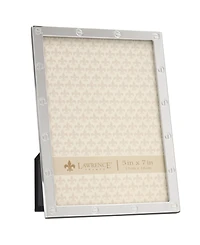 High Quality Polished Cast Metal Picture Frame - Screw Head Design, 5" x 7"