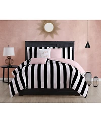 Juicy Couture Cabana Stripe Reversible 6-Pc. Comforter Set