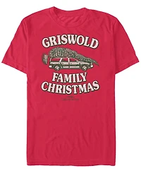 Men's National Lampoon Christmas Vacation Tie One on Short Sleeve T-shirt