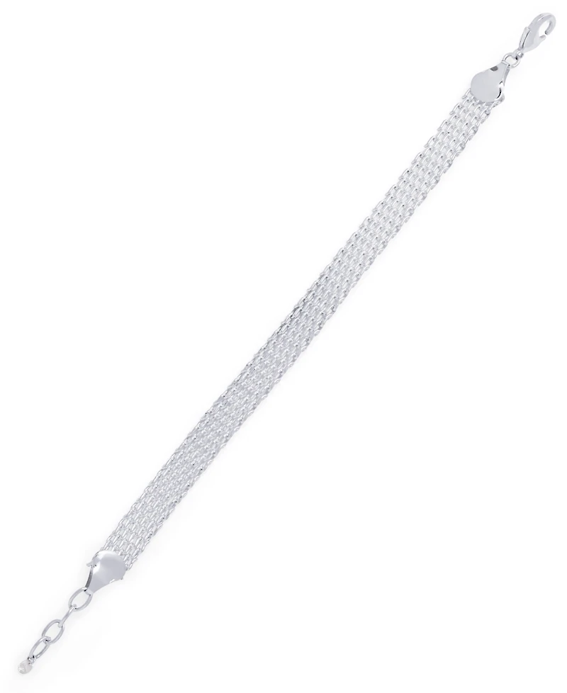 Macy's Bismark Bracelet in Silver Plate or 18k Gold Plated