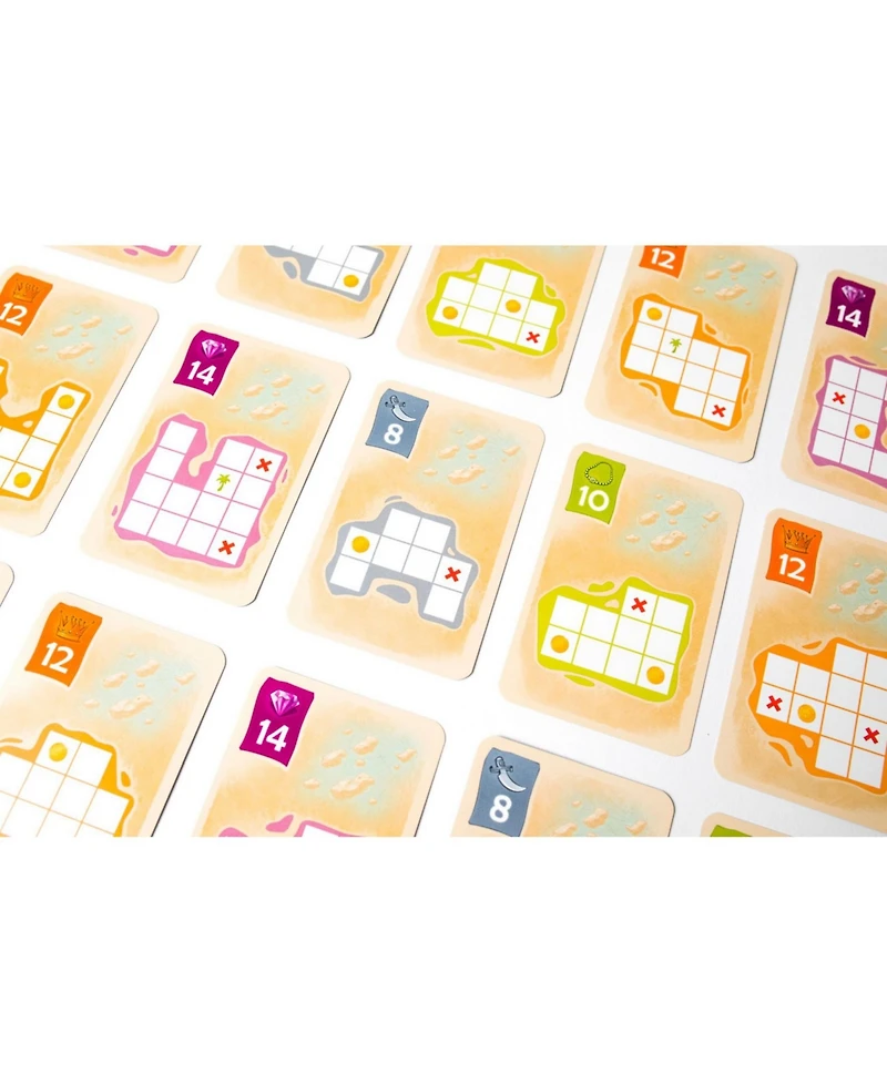 Silver-Tone and Gold-Tone Card Game