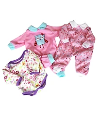 Lissi Dolls 15" African American Baby Doll Set with Clothes and Accessories