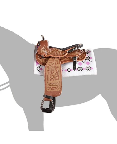 Breyer Traditional Cimarron-Western Pleasure Horse Saddle Toy