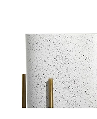 Set of 2 Multi Colored Metal Contemporary Planter, 39", 46"