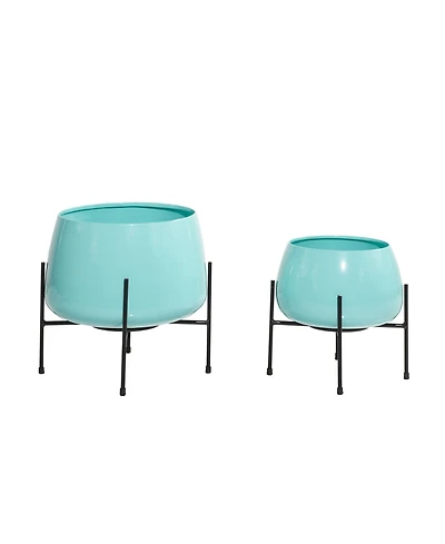 Metal Planter, Set of 2