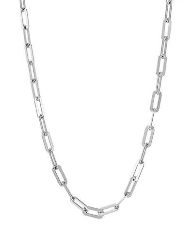 Giani Bernini Paperclip Link 18" Chain Necklace in 18k Gold-Plated Sterling Silver or Sterling Silver, Created for Macy's