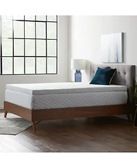 Lucid Dream Collection by Lucid 4" Gel Memory Foam Mattress Topper