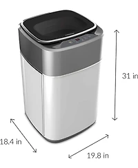Farberware Professional FCW10BSCWHA 1.0 Cu. Ft. Clothes Washer, White/Silver