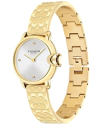 Coach Women's Arden Gold-Tone Bracelet Watch 28mm