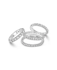 Diamond Eternity Bands In 14k White Gold 1 2 Ct. T.W. To 3 Ct. T.W.
