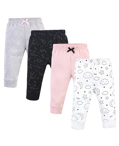 Hudson Baby Girls 4Pk Pants