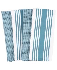 Madison Waffle Kitchen Towel, Set of 4