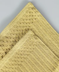 Superior Soho Checkered Border Cotton 6 Piece Towel Set