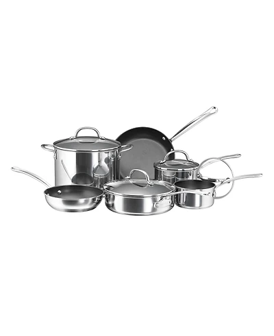 Farberware Millennium Stainless Steel Nonstick 10-Pc. Cookware Set