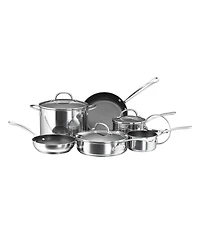 Farberware Millennium Stainless Steel Nonstick 10-Pc. Cookware Set