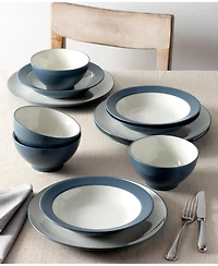 Noritake Colorwave Coupe 12-Piece Dinnerware Set, Service for 4