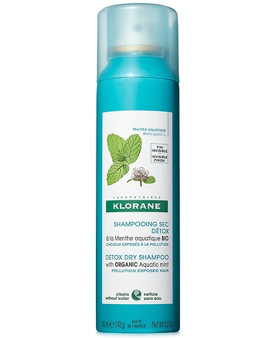 Klorane Detox Dry Shampoo With Organic Aquatic Mint, 3.2-oz.