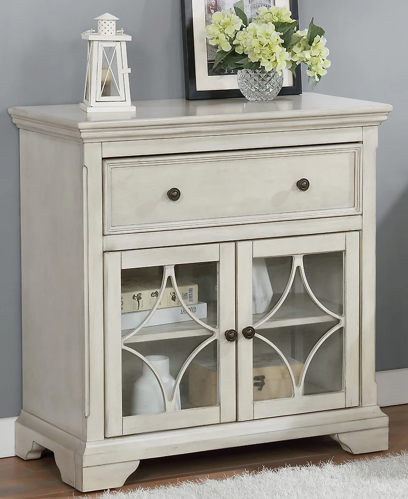 Furniture of America Luso 1-Drawer Hallway Cabinet