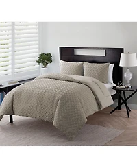 Vcny Home Nina Embossed Comforter Set, Twin Xl