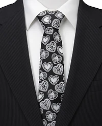Men's Paisley Heart Tie