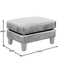 Miles Matching Ottoman