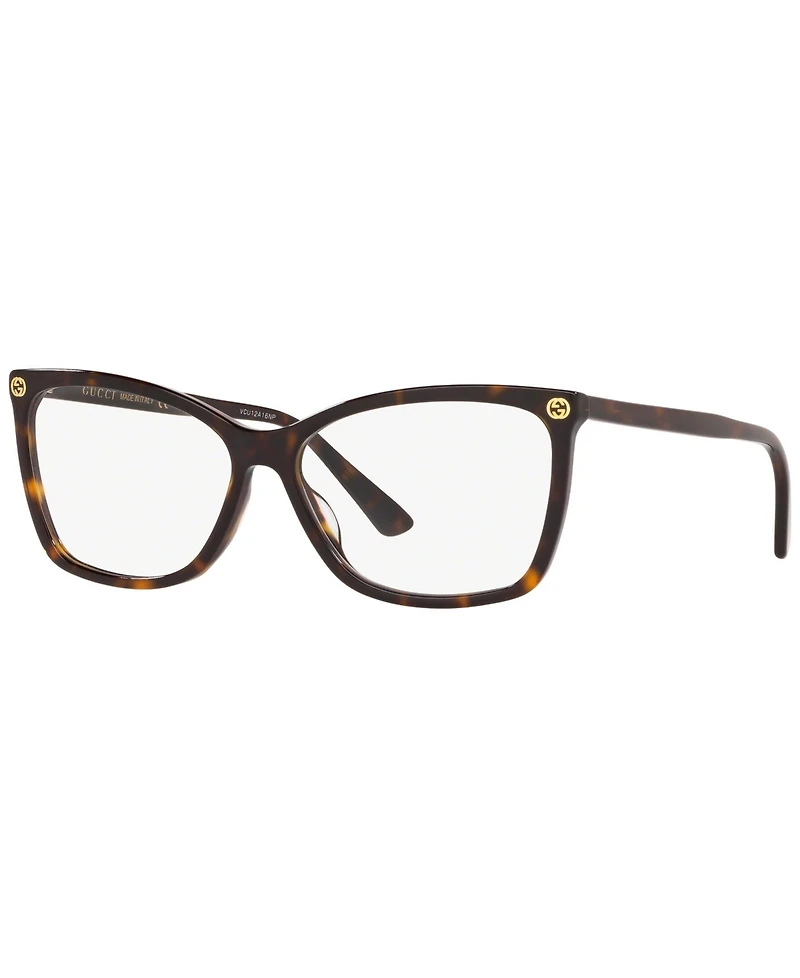 Gucci GG0025O002 Women's Oval Eyeglasses