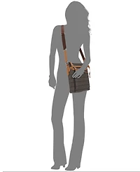 Giani Bernini Block Signature Crossbody, Exclusively at Macy's