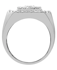Men's Diamond Cluster Ring (3 ct. t.w.) 10k Yellow, White or Rose Gold