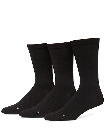 Perry Ellis Portfolio Men's 3-Pack Pique Flat Socks