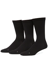 Perry Ellis Portfolio Men's 3-Pack Pique Flat Socks