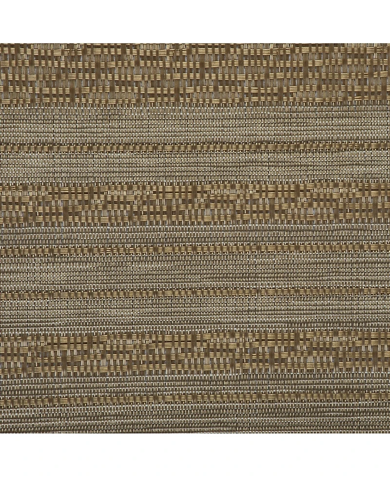 Design Imports Metallic Basket weave Placemat, Set of 6