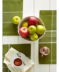 Design Imports Fiesta Check Placemat, Set of 6