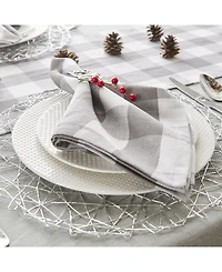 Design Imports Buffalo Check Napkin, Set of 6