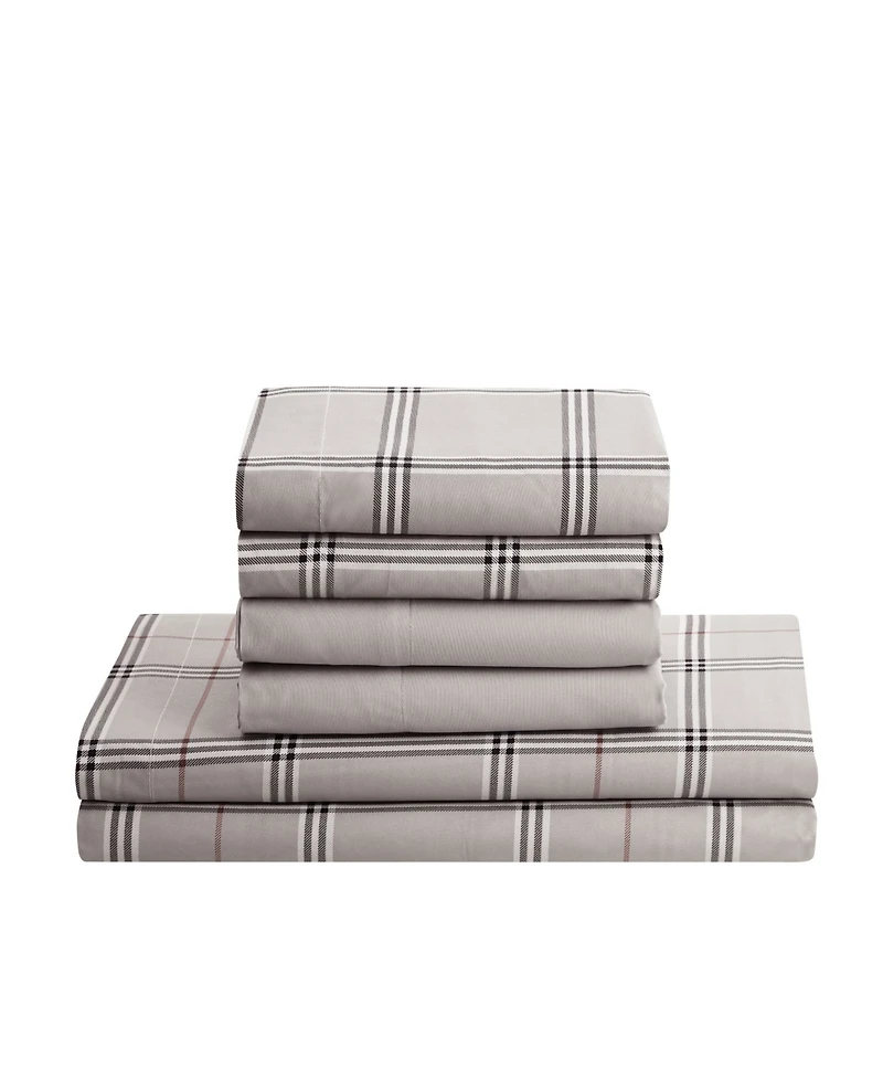 Nestl Printed Super Soft Deep Pocket 6 Pc. Sheet Set