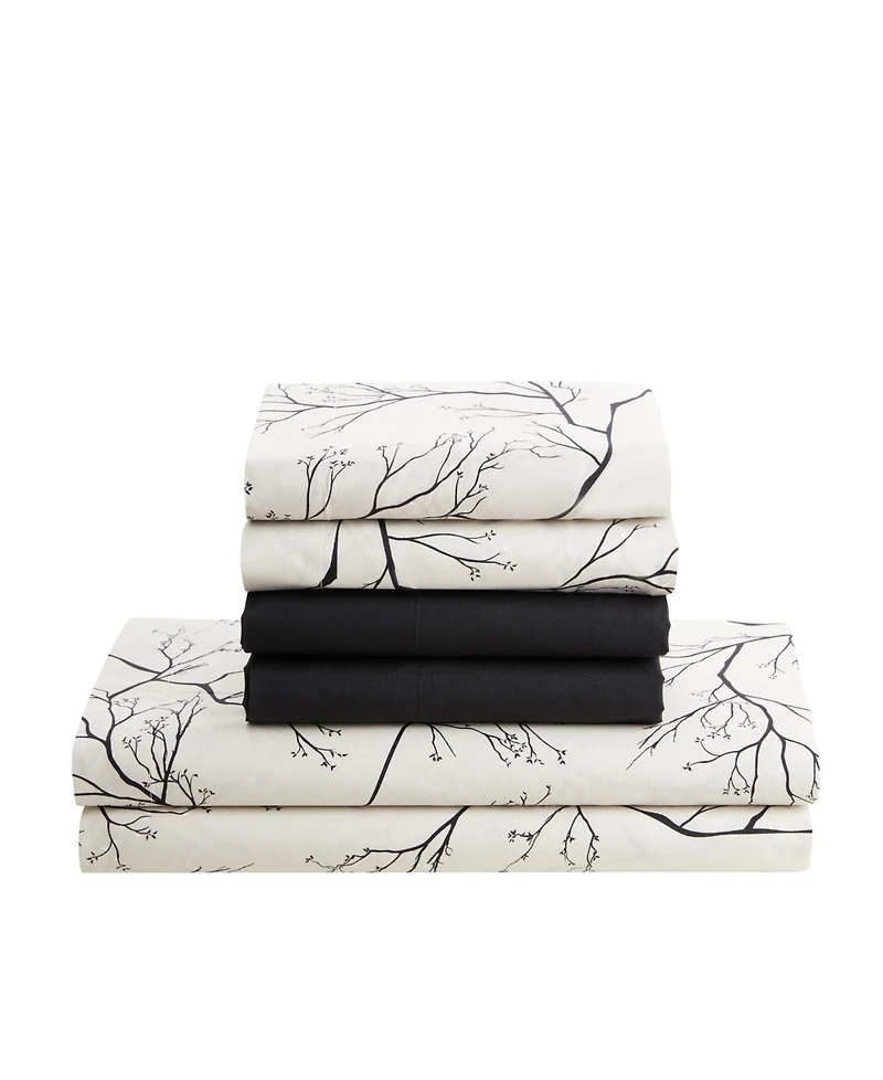 Nestl Printed Super Soft Deep Pocket Pc. Sheet Set