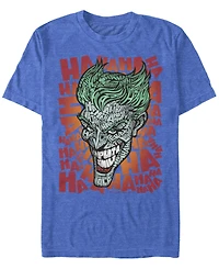 Men's Batman Ha Face Short Sleeve T-shirt