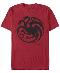 Men's Game of Thrones Targaryen Dragon Short Sleeve T-shirt