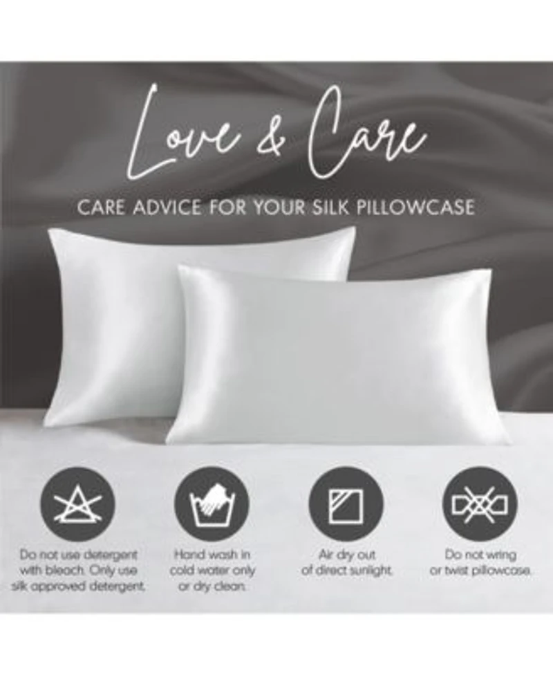 Madison Park 25 Momme Mulberry Silk Pillowcases