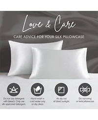 Madison Park 25 Momme Mulberry Silk Pillowcases