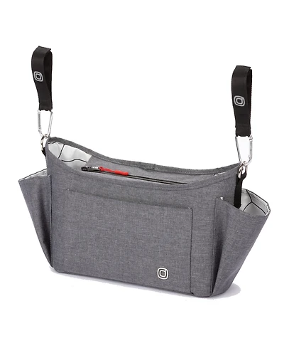 Diono Buggy Buddy Xl Universal Stroller Organizer with Cup Holders, Secure Attachment, Zip Pockets
